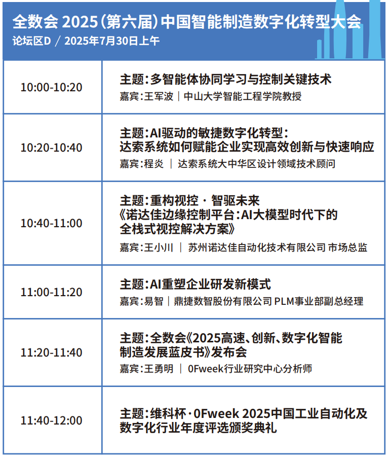 【門票限免】華為、大族、富士康等一眾名企重磅亮相WAIE全數(shù)會(huì)智能工業(yè)展及大會(huì) 附超全參觀攻略